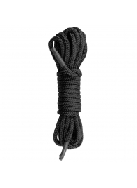 Черная веревка для бондажа Easytoys Bondage Rope - 5 м. - Easy toys - купить с доставкой в Раменском