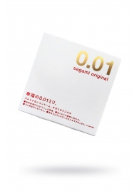 Супертонкий презерватив Sagami Original 0.01 - 1 шт. - Sagami - купить с доставкой в Раменском