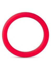 Красное эрекционное кольцо Silicone Go Pro Cock Ring - Blush Novelties - в Раменском купить с доставкой