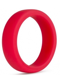 Красное эрекционное кольцо Silicone Go Pro Cock Ring - Blush Novelties - в Раменском купить с доставкой