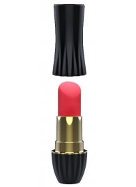 Клиторальный стимулятор-помада LIPSTICK - 9,3 см. - Dream Toys - купить с доставкой в Раменском