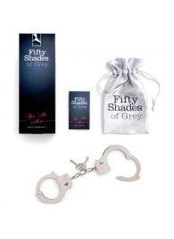 Металлические наручники Metal Handcuffs - Fifty Shades of Grey - купить с доставкой в Раменском