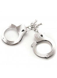 Металлические наручники Metal Handcuffs - Fifty Shades of Grey - купить с доставкой в Раменском