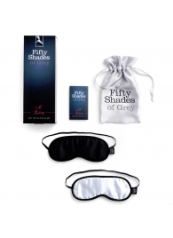 Набор из двух масок на глаза Soft Blindfold Twin Pack - Fifty Shades of Grey - купить с доставкой в Раменском