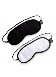 Набор из двух масок на глаза Soft Blindfold Twin Pack - Fifty Shades of Grey - купить с доставкой в Раменском