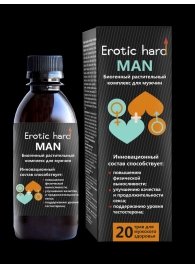 Мужской биогенный концентрат для усиления эрекции Erotic hard Man - 250 мл. - Erotic Hard - купить с доставкой в Раменском