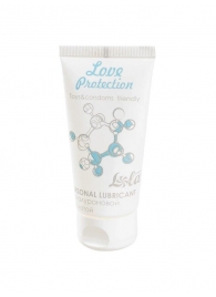 Увлажняющий лубрикант на водной основе Love Protection - 50 мл. - Lola Games - купить с доставкой в Раменском