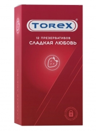 Презервативы Torex  Сладкая любовь  с ароматом клубники - 12 шт. - Torex - купить с доставкой в Раменском
