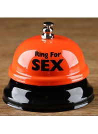 Настольный звонок RING FOR SEX - Сима-Ленд - купить с доставкой в Раменском