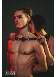Черный кляп Love Addict на замочке - Lola Games - купить с доставкой в Раменском