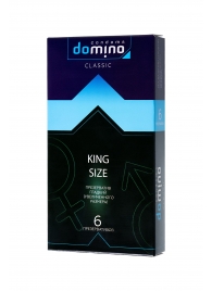 Презервативы увеличенного размера DOMINO Classic King size - 6 шт. - Domino - купить с доставкой в Раменском