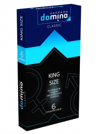 Презервативы увеличенного размера DOMINO Classic King size - 6 шт. - Domino - купить с доставкой в Раменском