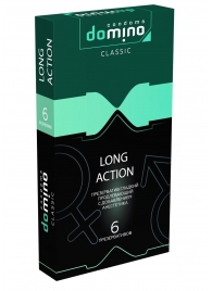 Презервативы с пролонгирующим эффектом DOMINO Classic Long action - 6 шт. - Domino - купить с доставкой в Раменском