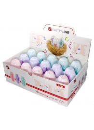 Набор из 15 мини-мастурбаторов Fantastic Egg Hard Boiled - Baile - в Раменском купить с доставкой