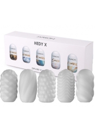 Набор из 5 мастурбаторов Hedy X5 Mixed - Svakom - в Раменском купить с доставкой