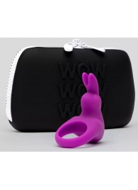 Фиолетовое эрекционное виброкольцо Happy Rabbit Cock Ring Kit - Happy Rabbit - в Раменском купить с доставкой