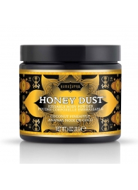 Пудра для тела Honey Dust Body Powder с ароматом кокоса и ананаса - 170 гр. - Kama Sutra - купить с доставкой в Раменском