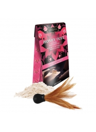 Пудра для тела Honey Dust Body Powder с ароматом клубники - 28 гр. - Kama Sutra - купить с доставкой в Раменском
