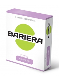 Классические презервативы Bariera Classic - 3 шт. - Bariera - купить с доставкой в Раменском