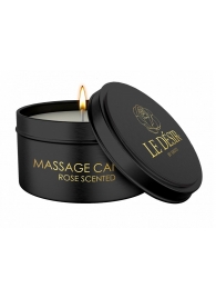 Массажная свеча с ароматом розы Massage Candle Rose Scented - 100 гр. - Shots Media BV - купить с доставкой в Раменском