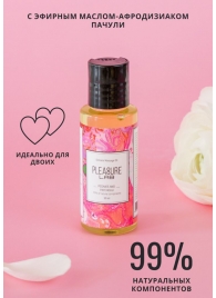 Массажное масло Pleasure Lab Delicate с ароматом пиона и пачули - 50 мл. - Pleasure Lab - купить с доставкой в Раменском