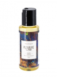 Массажное масло Pleasure Lab Relaxing с ароматом винограда и инжира - 50 мл. - Pleasure Lab - купить с доставкой в Раменском