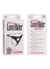 Трусы для страпона с универсальным креплением Universal Love Rider Luxe Harness - California Exotic Novelties - купить с доставкой в Раменском