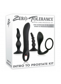 Набор стимуляторов простаты Intro To Prostate Kit - Zero Tolerance - в Раменском купить с доставкой
