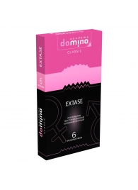 Презервативы с точками и рёбрышками DOMINO Classic Extase - 6 шт. - Domino - купить с доставкой в Раменском