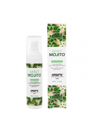 Разогревающее массажное масло с ароматом мохито Gourmet Mint Mojito - 50 мл. - Exsens - купить с доставкой в Раменском