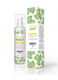 Разогревающее массажное масло Gourmet Spearmint Organic с органическими ингредиентами - 50 мл. - Exsens - купить с доставкой в Раменском