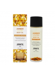 Органическое массажное масло AMBER JOJOBA - 100 мл. - Exsens - купить с доставкой в Раменском
