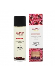 Органическое массажное масло GARNET ARGAN - 100 мл. - Exsens - купить с доставкой в Раменском