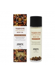 Органическое массажное масло TIGER EYE MACADAMIA - 100 мл. - Exsens - купить с доставкой в Раменском