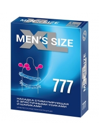 Стимулирующая насадка на пенис MEN SIZE 777 - Sitabella - в Раменском купить с доставкой