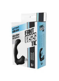 Черный вибромассажер простаты FantASStic Vibrating Prostate Massager - 11,3 см. - Dream Toys - в Раменском купить с доставкой