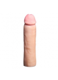 Телесная фаллическая насадка на пенис Magnum Xtender - 23 см. - Blush Novelties - в Раменском купить с доставкой