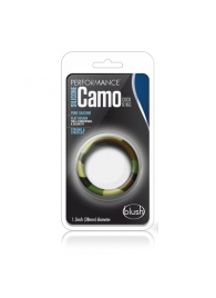 Эрекционное кольцо камуфляжной расцветки Silicone Camo Cock Ring - Blush Novelties - в Раменском купить с доставкой