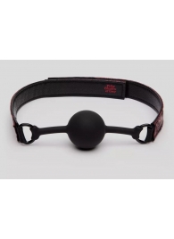 Кляп-шар на двусторонних ремешках Reversible Silicone Ball Gag - Fifty Shades of Grey - купить с доставкой в Раменском