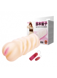 Вибрирующий мастурбатор со входом-вагиной - Baile - в Раменском купить с доставкой