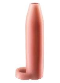 Телесная насадка Real Feel Enhancer XL - 17 см. - Pipedream - в Раменском купить с доставкой