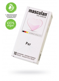 Супертонкие презервативы Masculan Pur - 10 шт. - Masculan - купить с доставкой в Раменском