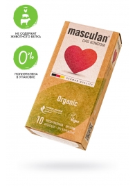 Экологически чистые презервативы Masculan Organic - 10 шт. - Masculan - купить с доставкой в Раменском