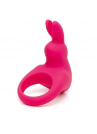 Розовое эрекционное виброкольцо Happy Rabbit Rechargeable Rabbit Cock Ring - Happy Rabbit - в Раменском купить с доставкой