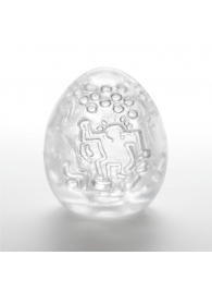 Мастурбатор-яйцо Keith Haring EGG DANCE - Tenga - в Раменском купить с доставкой