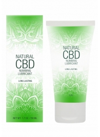 Лубрикант с пролонгирующим эффектом Natural CBD Numbing Lubricant - 50 мл. - Shots Media BV - купить с доставкой в Раменском