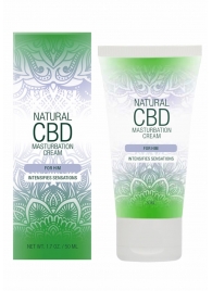 Крем для мастурбации для мужчин Natural CBD Masturbation Cream For Him - 50 мл. - Shots Media BV - купить с доставкой в Раменском