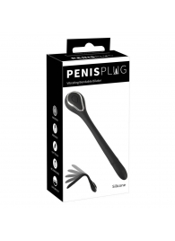 Черный гибкий уретральный стимулятор с вибрацией Vibrating Bendable Dilator - 13,5 см. - Orion - купить с доставкой в Раменском