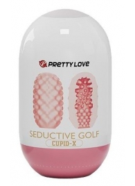 Розовый мастурбатор-яйцо Seductive Golf - Baile - в Раменском купить с доставкой