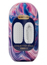 Мастурбатор в форме яйца Coquettish Balls - Baile - в Раменском купить с доставкой